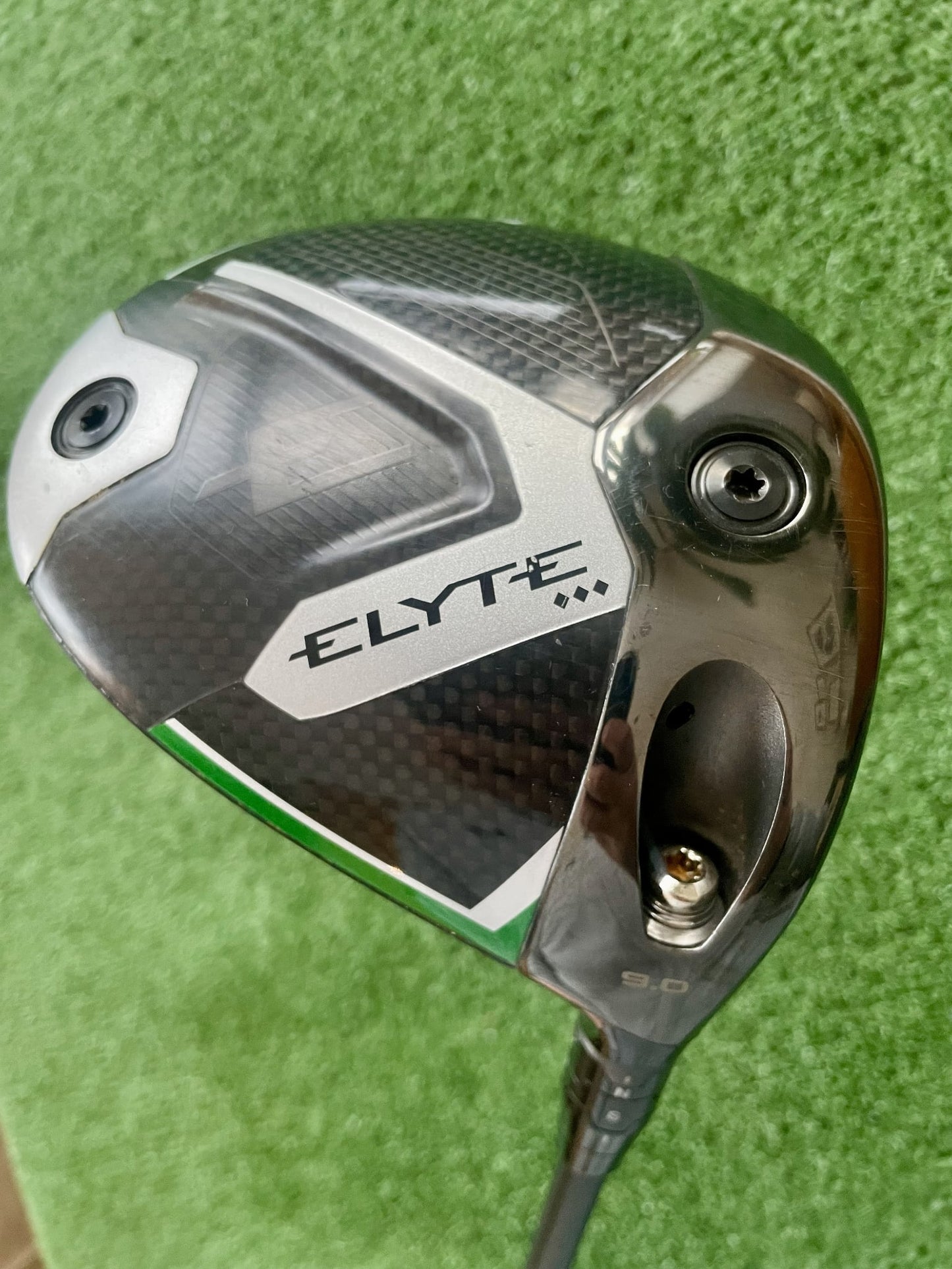 Callaway Elyte Triple Diamond Driver 9 Degree Stiff Flex Right Handed Mens Golf Club