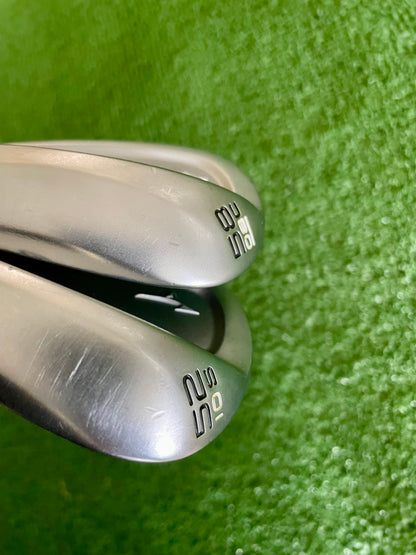 Mizuno Pro Series Chrome Wedge Set 52 58 Stiff Flex Right Handed Mens Golf Clubs