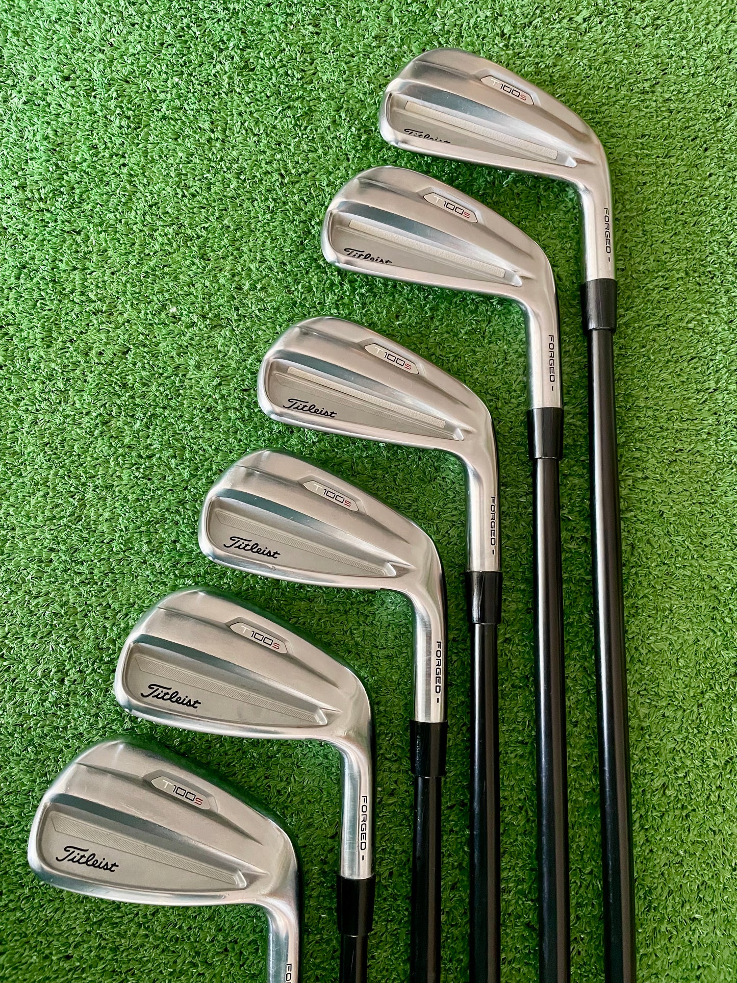 Titleist T100S Irons 5-PW Stiff Flex Right Handed Mens Golf Clubs