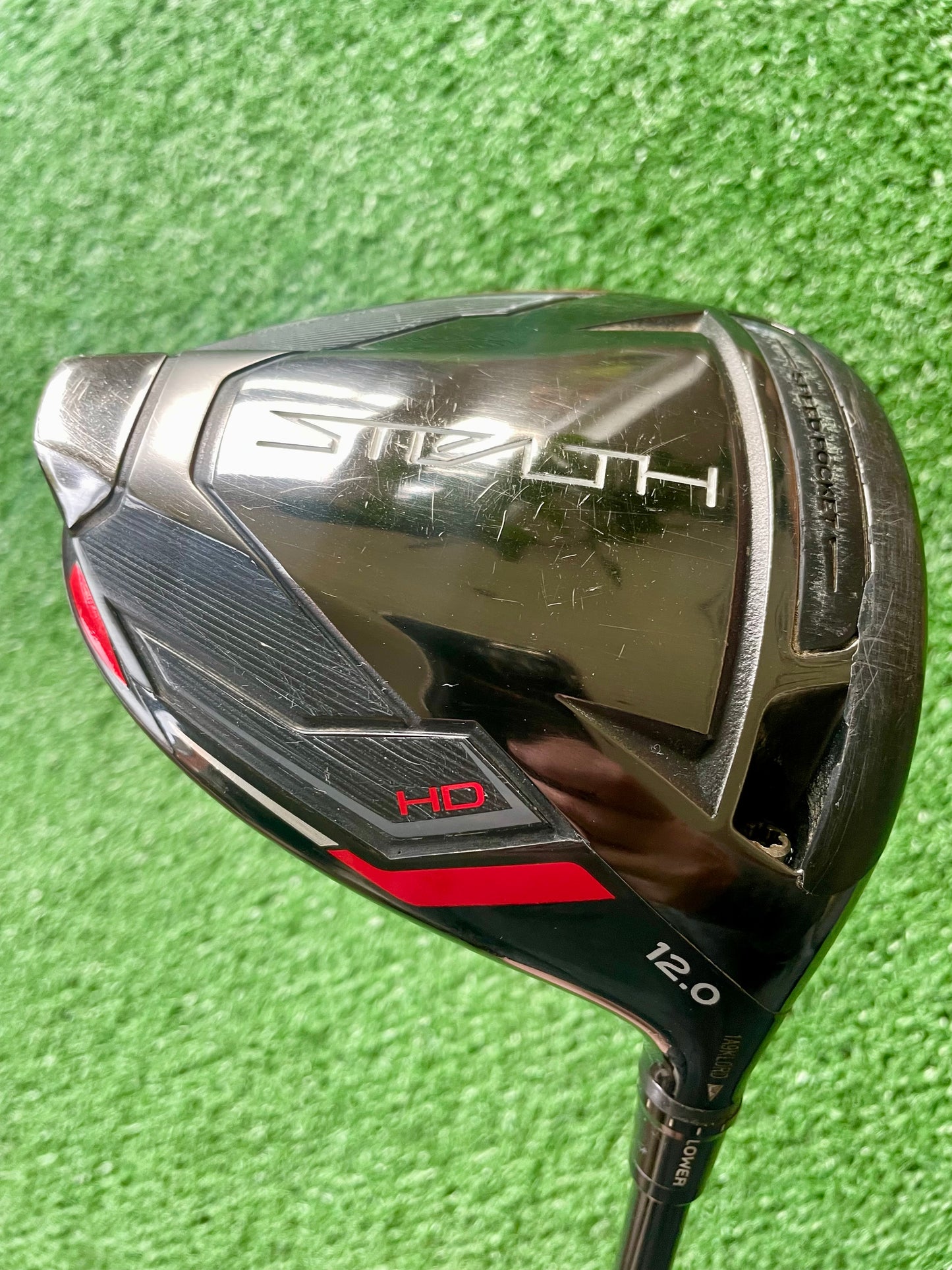 Taylormade Stealth HD Driver 12 Degree Stiff Flex Right Handed Mens Golf Club