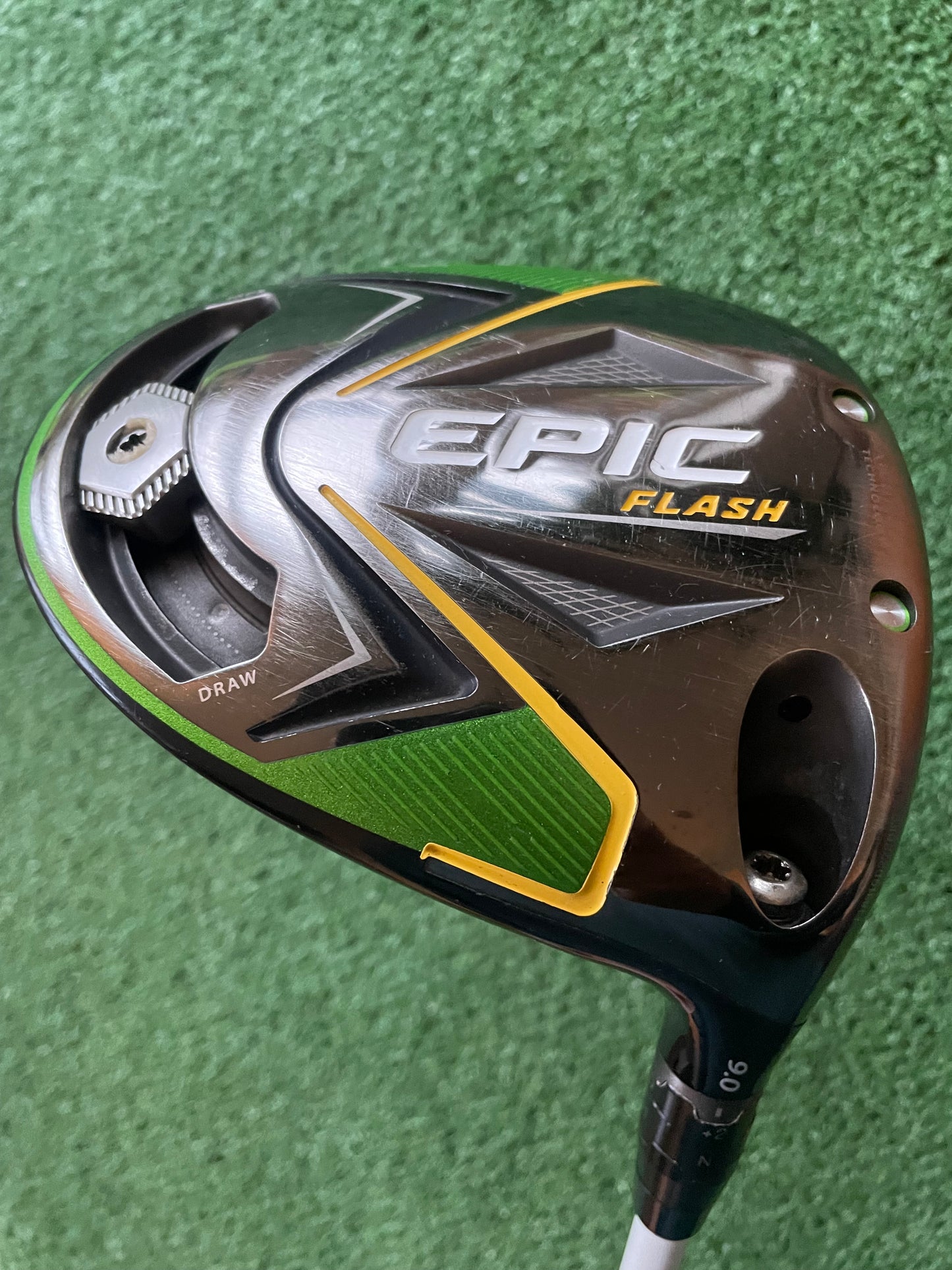 Callaway Epic Flash Driver 9 Degree Regular Flex Right Handed Mens Golf Club