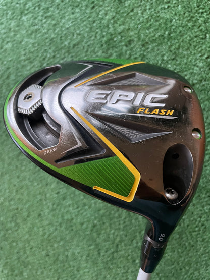 Callaway Epic Flash Driver 9 Degree Regular Flex Right Handed Mens Golf Club