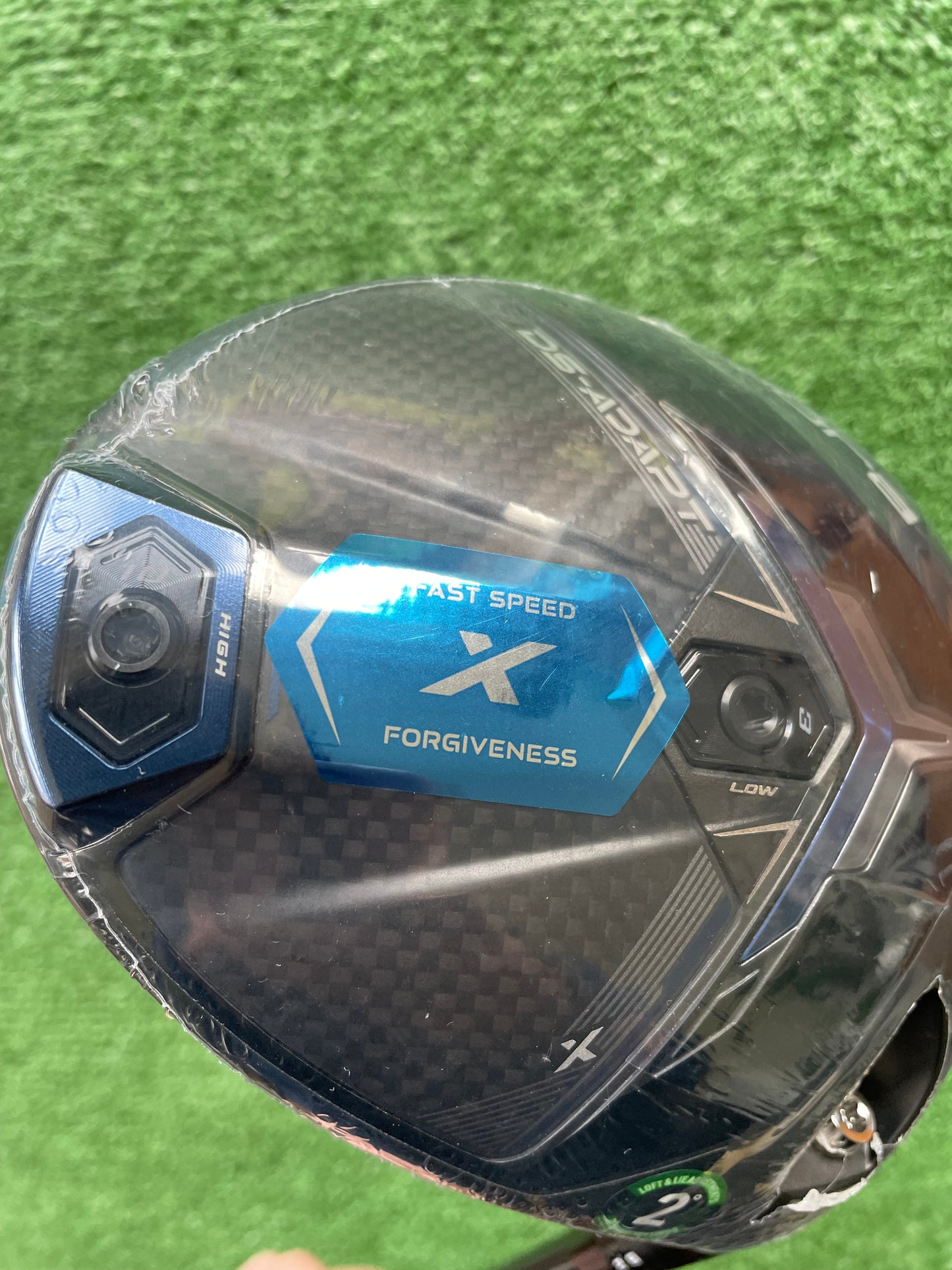 Cobra DS Adapt X Driver 9 Degree Stiff Flex Right Handed Mens Golf Club