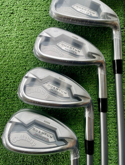 Callaway Quantum Max Irons OS 6-GW Regular Flex Graphite Right Handed Mens Golf Clubs