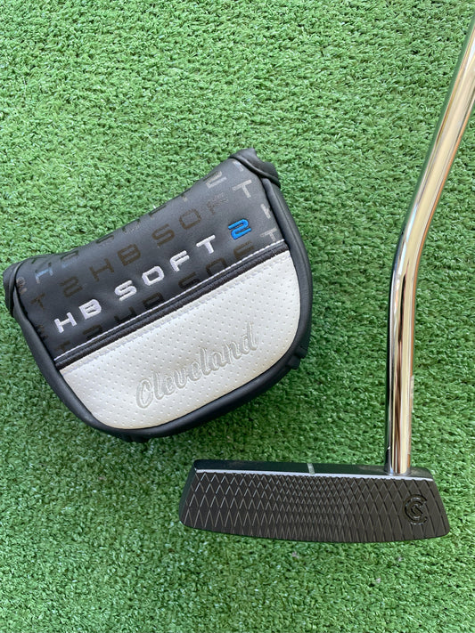 Cleveland HB Soft 2 Black 11S Putter 34" OS Grip Right Handed Mens Golf Club