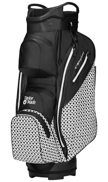 Taylormade Stormdry Cart Waterproof Golf Bag 26 Heritage Icon Black