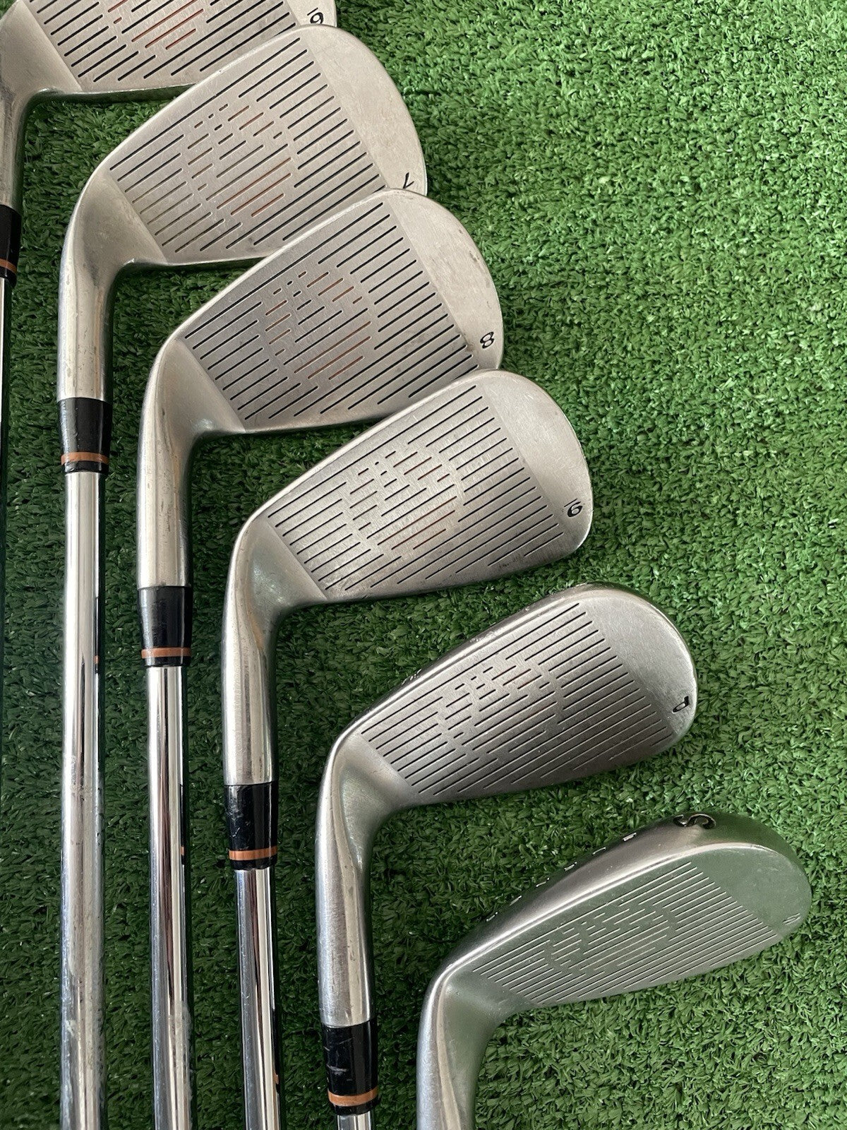 Taylormade Burner OS Irons 4-SW Stiff Flex Right Handed Mens Golf Clubs