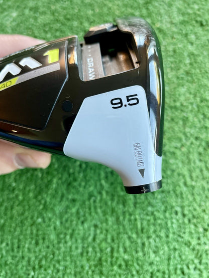 Taylormade M1 440 Tour Issue Driver 9.5 Degree HEAD ONLY RH Mens Golf Club