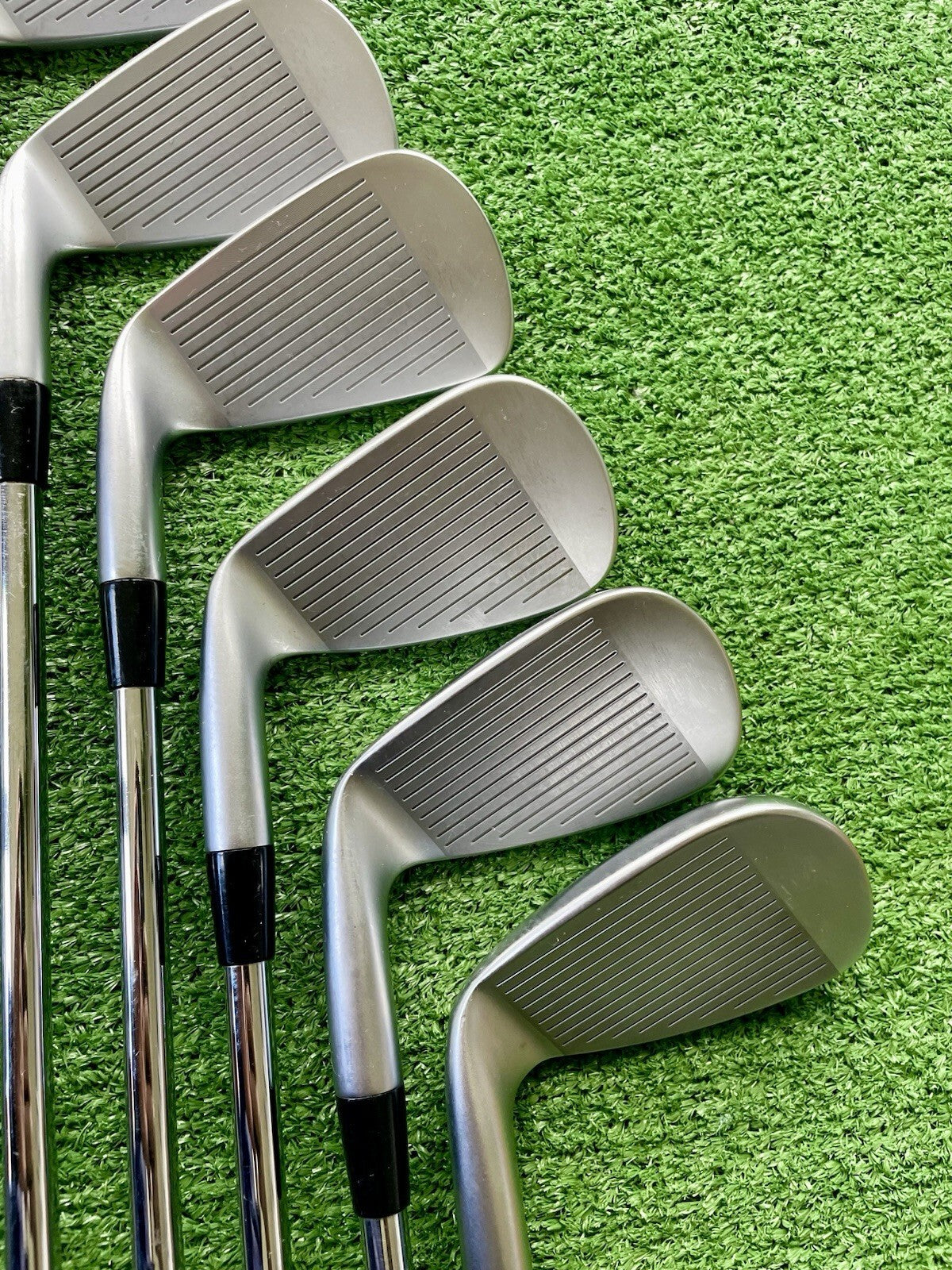 Cobra King Forged Tec Irons 4-PW Stiff Flex Right Handed Mens Golf Clubs