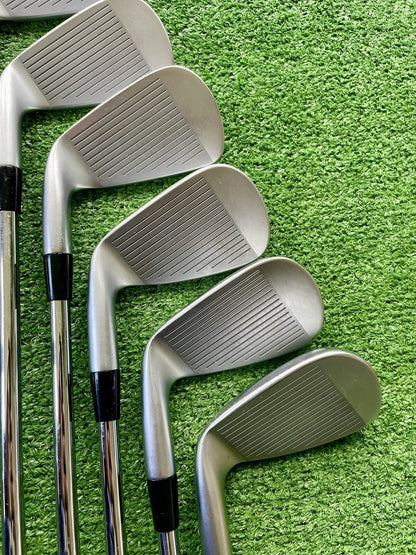 Cobra King Forged Tec Irons 4-PW Stiff Flex Right Handed Mens Golf Clubs