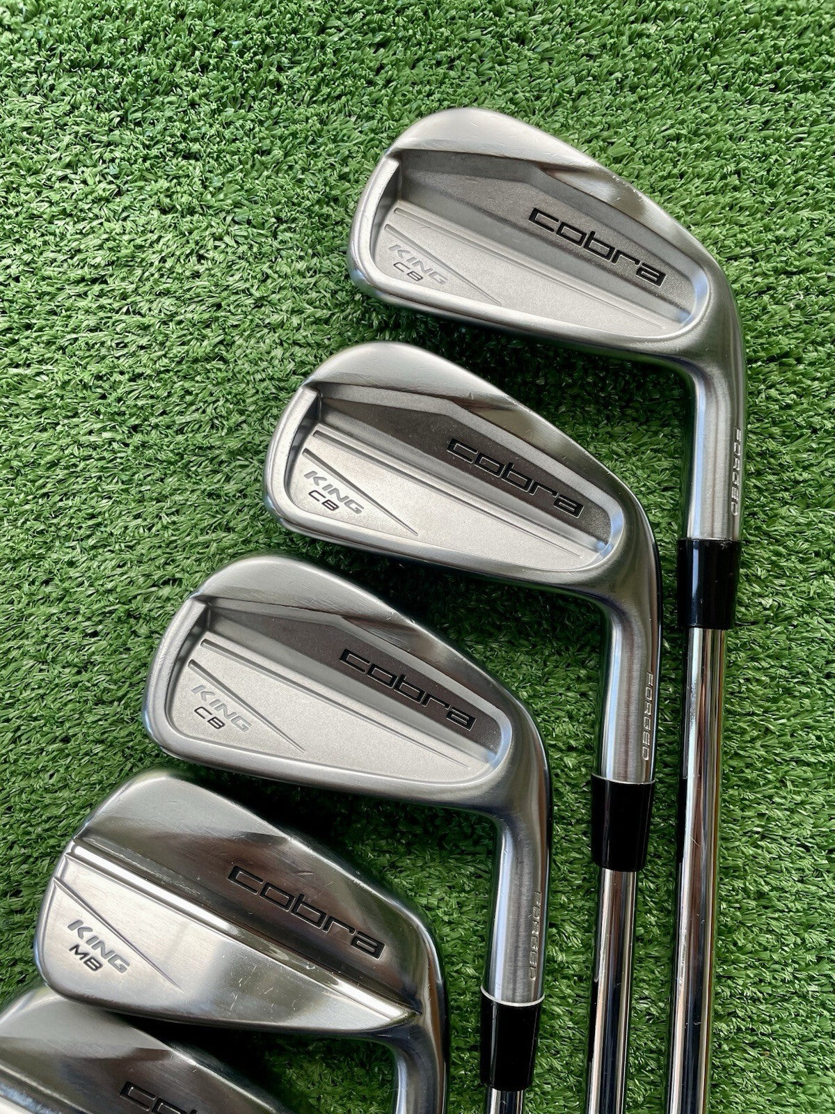 Cobra King CB MB Combo Irons 5-PW+GW Stiff Right Handed Mens Golf Clubs