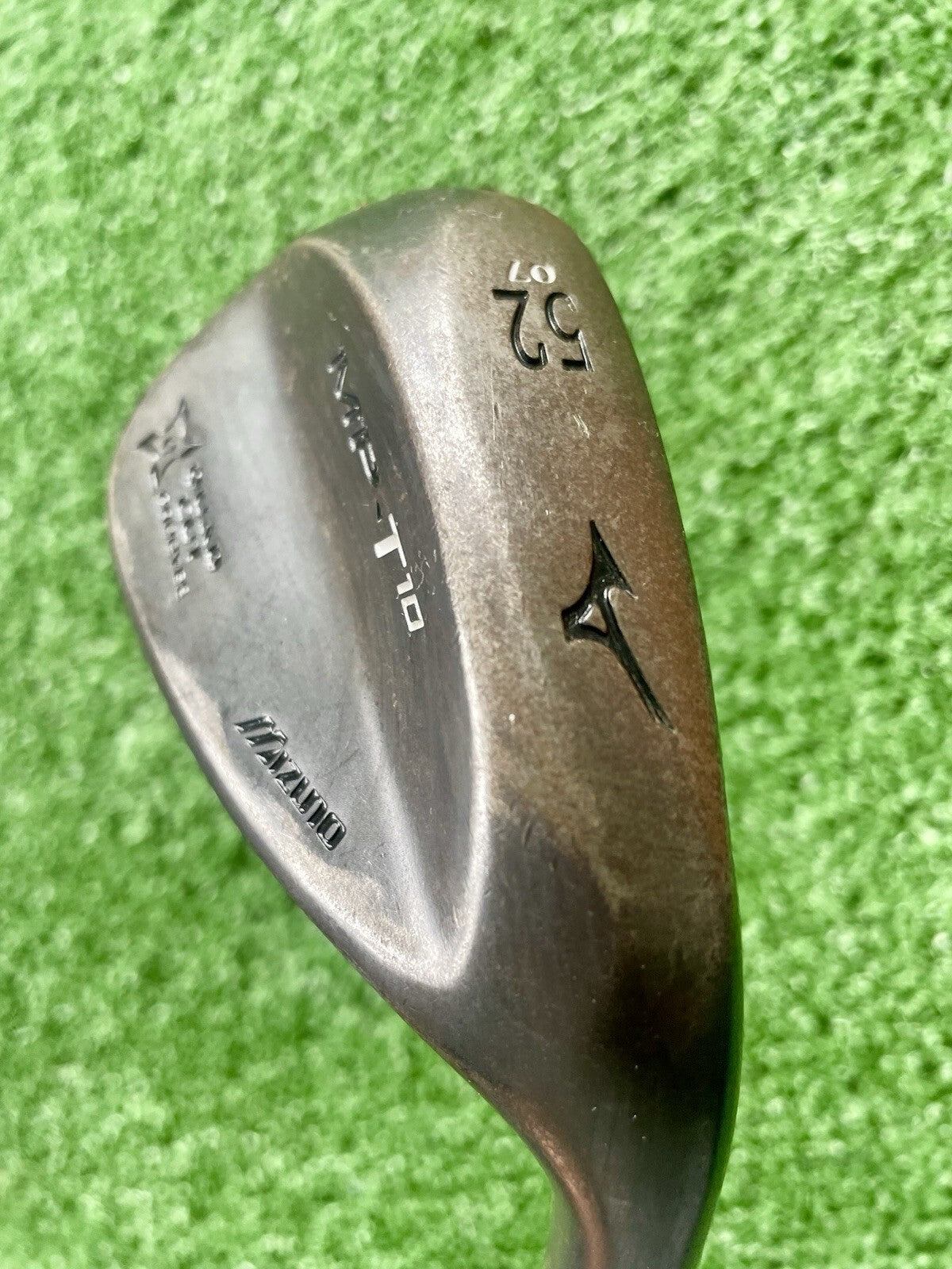 Mizuno T10 Raw Gap Wedge 52 07 Wedge Flex Right Handed Mens Golf Club