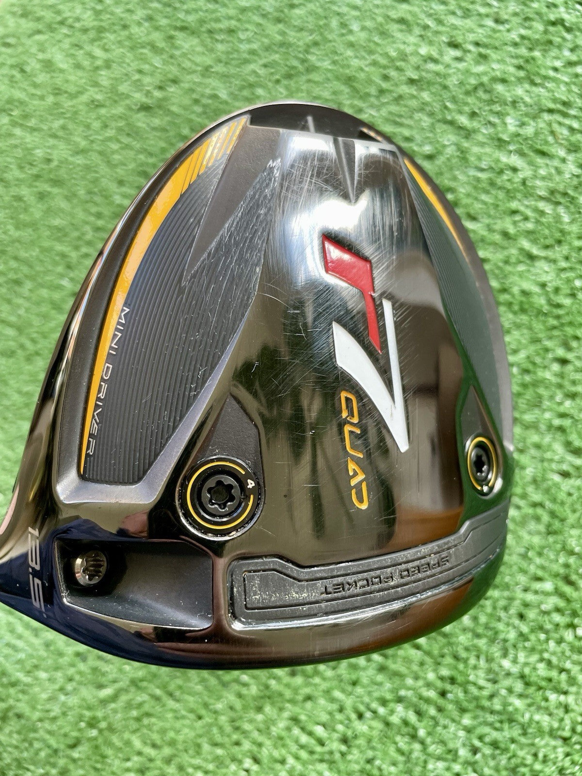 Taylormade R7 Quad Mini Driver 11.5 Deg Stiff Flex Right Hand Mens Golf Club