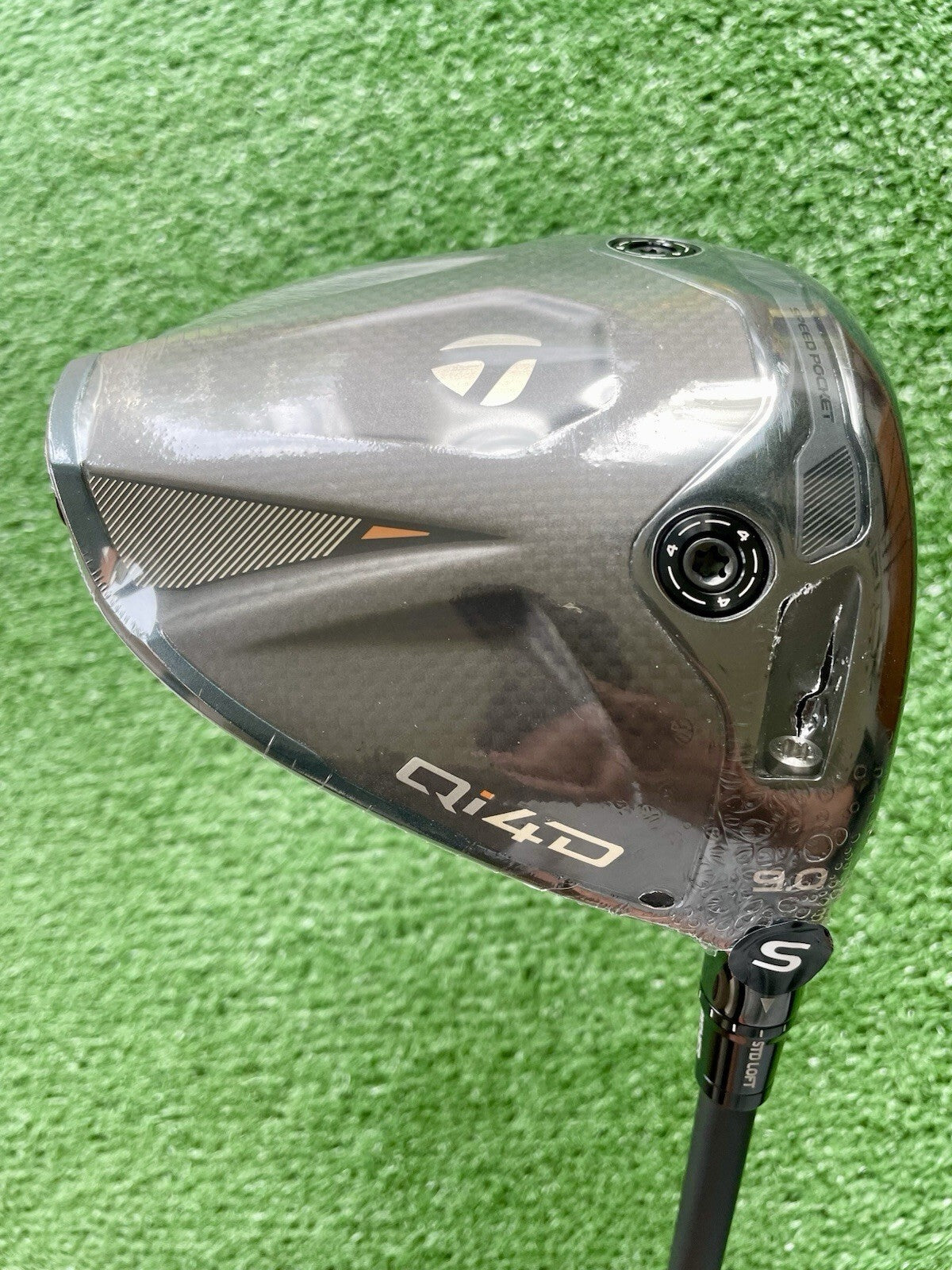 Taylormade Qi4D Driver 9 Degree Stiff Flex Right Handed Mens Golf Club