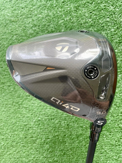 Taylormade Qi4D Driver 9 Degree Stiff Flex Right Handed Mens Golf Club