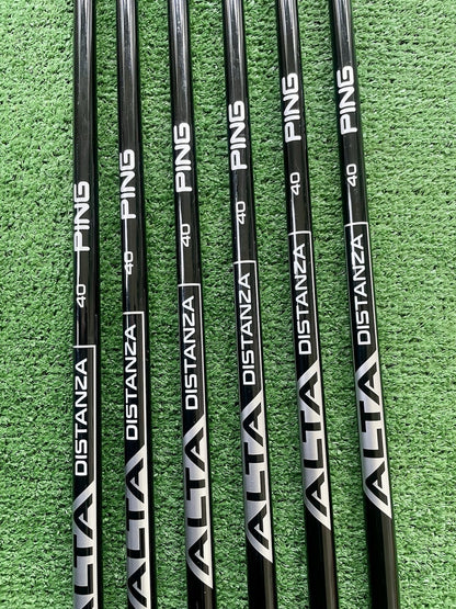 Ping i525 Forged Irons 6-PW+GW Senior Flex Graphite Right Hand Mens Golf Clubs
