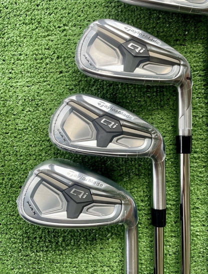 Taylormade Qi Max Irons 5-PW Regular Flex Right Handed Mens Golf Clubs