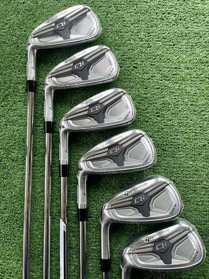 Taylormade Qi Max Irons 5-PW Regular Flex Left Handed Mens Golf Clubs