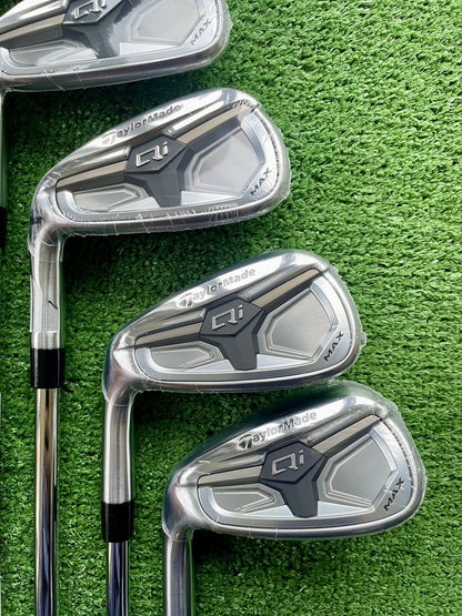 Taylormade Qi Max Irons 5-PW Regular Flex Left Handed Mens Golf Clubs