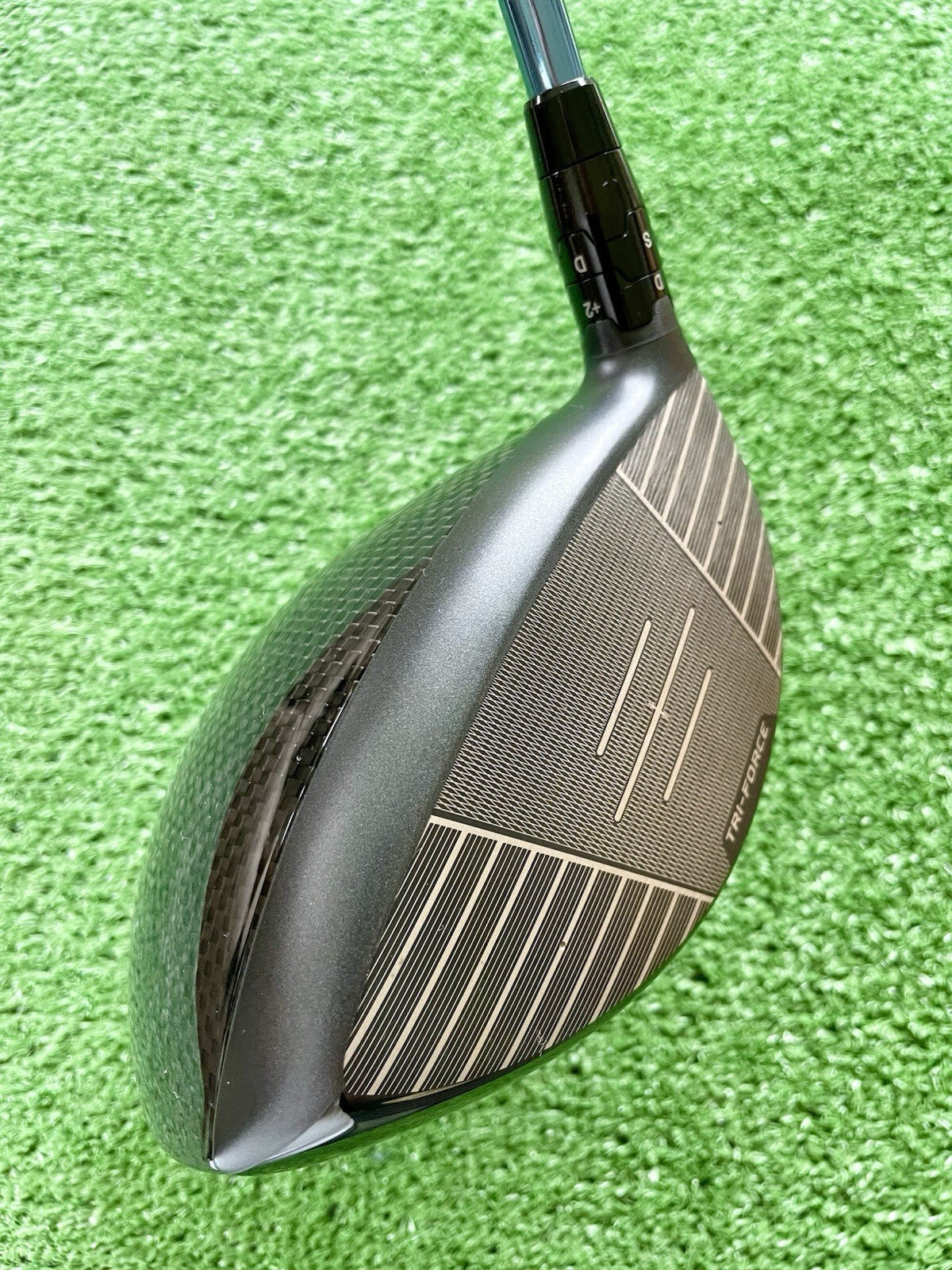 Callaway Quantum Triple Diamond Max Driver 9 Deg Stiff Flex Upgraded Shaft