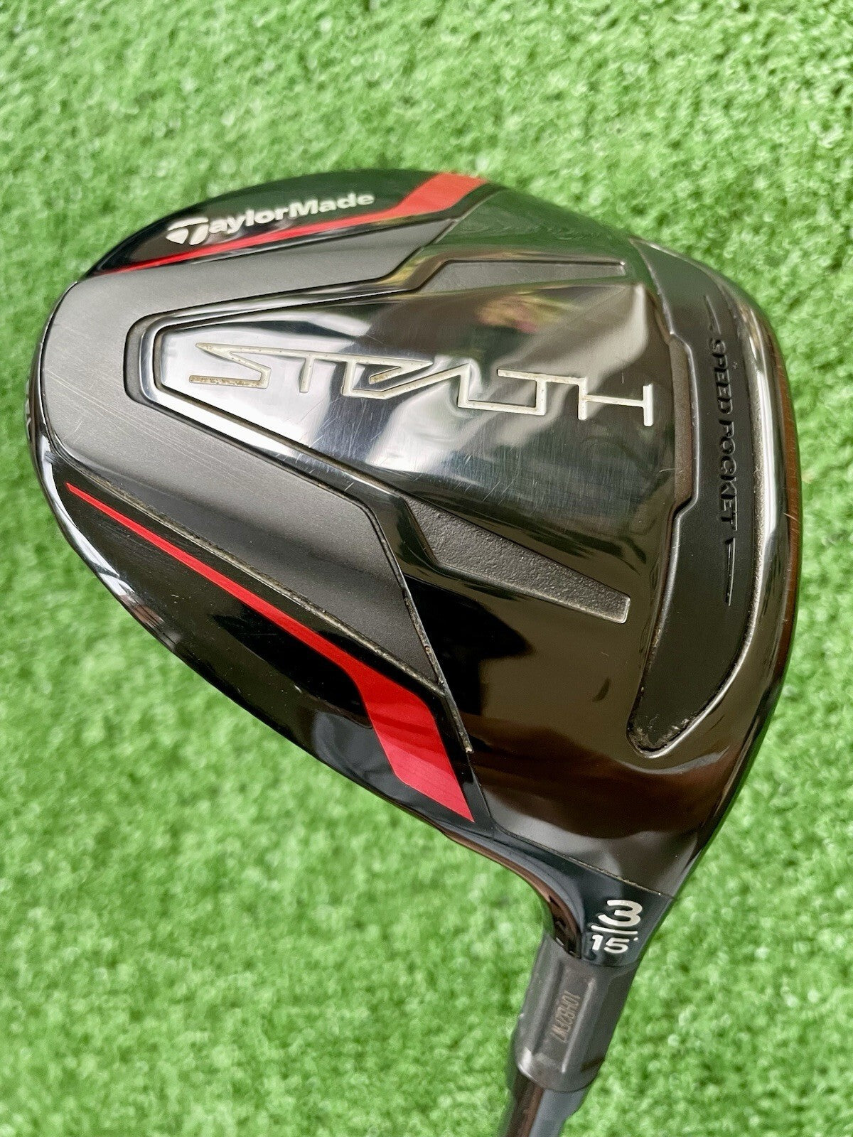 Taylormade Stealth Fairway 3 Wood Regular Flex Right Handed Mens Golf Club