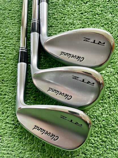 Cleveland RTZ Wedge Set 46 52 58 Wedge Flex Right Hand Mens Golf Clubs