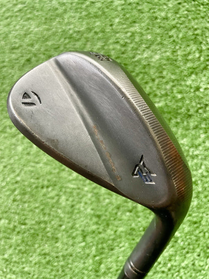 Taylormade MG3 Black Lob Wedge 58 LB Stiff Flex Right Handed Mens Golf Club
