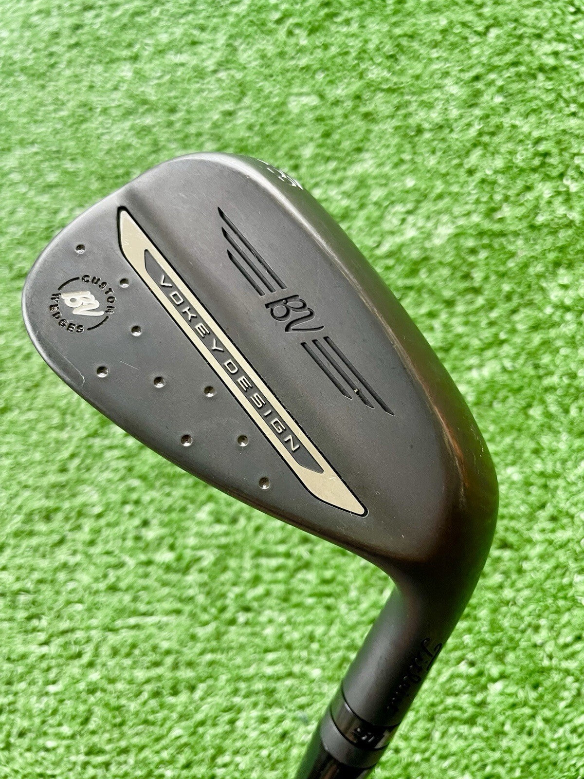 Titleist Vokey SM11 Custom Black Gap Wedge 48 10F Extra Stiff Mens Golf Clubs