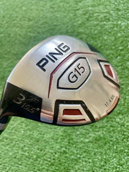 Ping G15 Fairway 3 Wood Regular Flex Left Handed Mens Golf Club