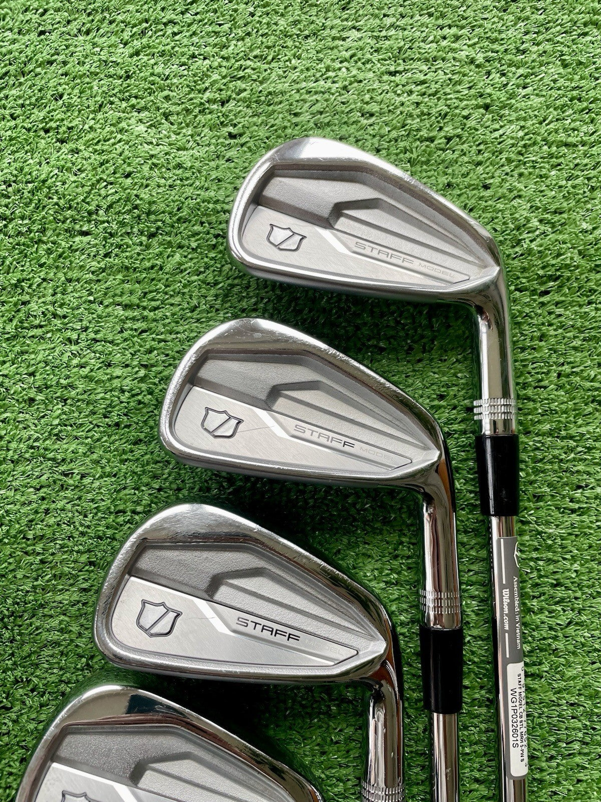 Wilson Staff Model Forged Irons 5-PW Stiff Flex Right Handed Mens Golf Clubs
