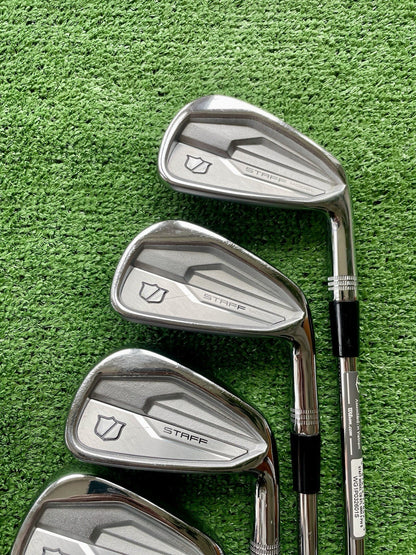 Wilson Staff Model Forged Irons 5-PW Stiff Flex Right Handed Mens Golf Clubs