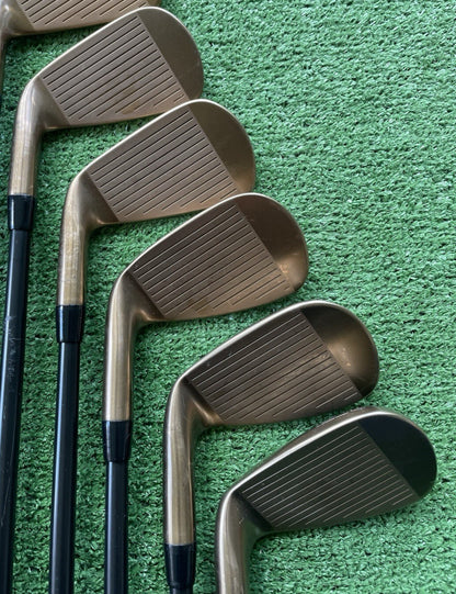 Titleist T250 Oil Can Limited Irons 6-PW Stiff Flex Right Handed Mens Golf Clubs
