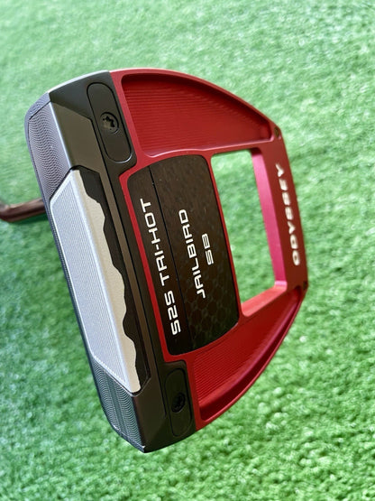 Odyssey Square 2 Square Tri Hot Jailbird SB Putter 34” Right Hand Mens Golf Club