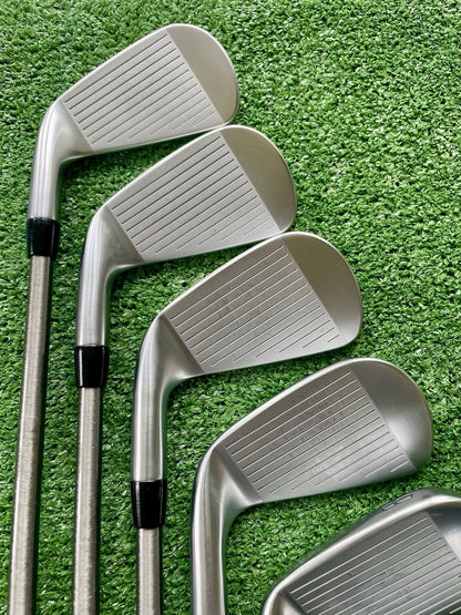 Titleist T150 T100 Combo Irons New Model 4-GW Stiff Aerotech Steelfiber Shafts