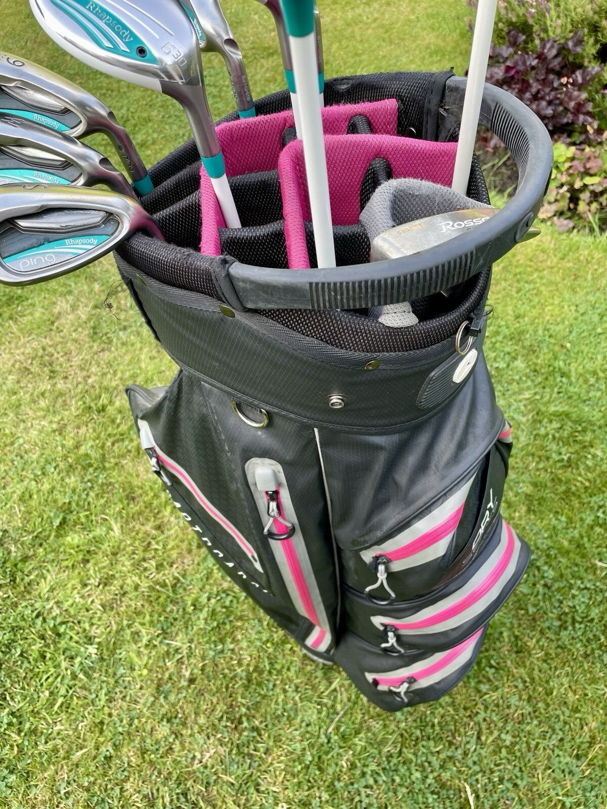 Ping Rhapsody Full Golf Set & Bag Ultralite Flex Right Hand Ladies Golf Clubs