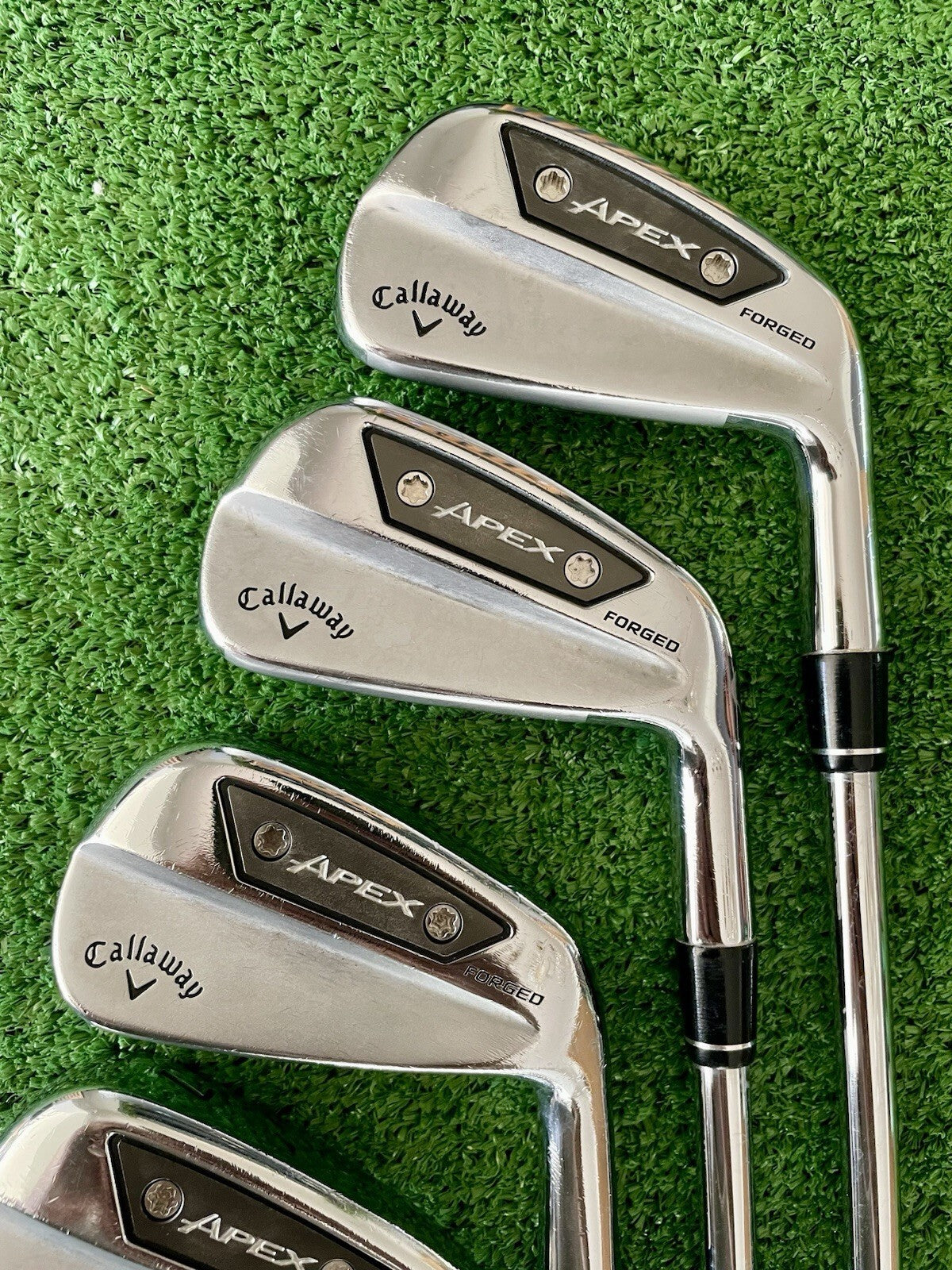 Callaway Ai150 Forged Irons 4-PW Stiff Flex Steel Right Handed Mens Golf Clubs