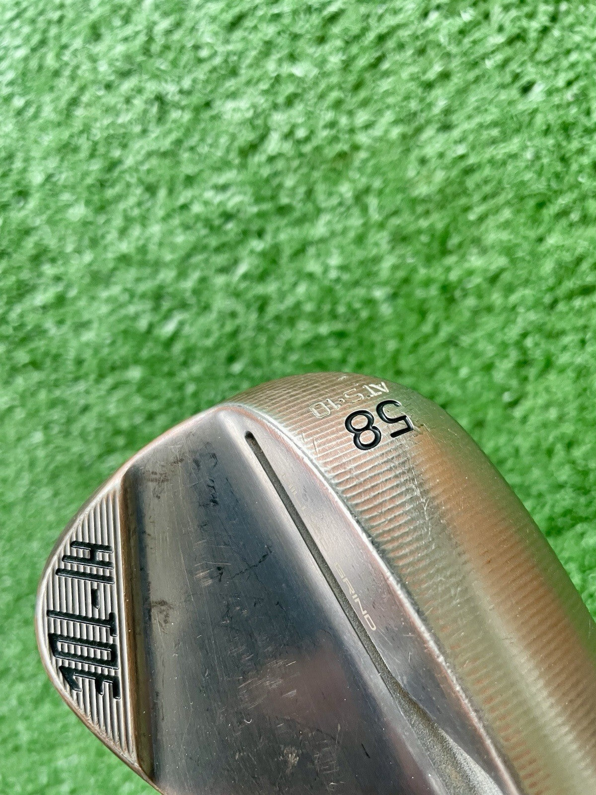 Taylormade Hi Toe 4 Lob Wedge 58 ATS Stiff Flex Right Handed Mens Golf Club