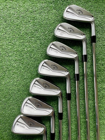 Callaway X Forged 2026 Irons 4-PW Stiff Flex Right Handed Mens Golf Clubs