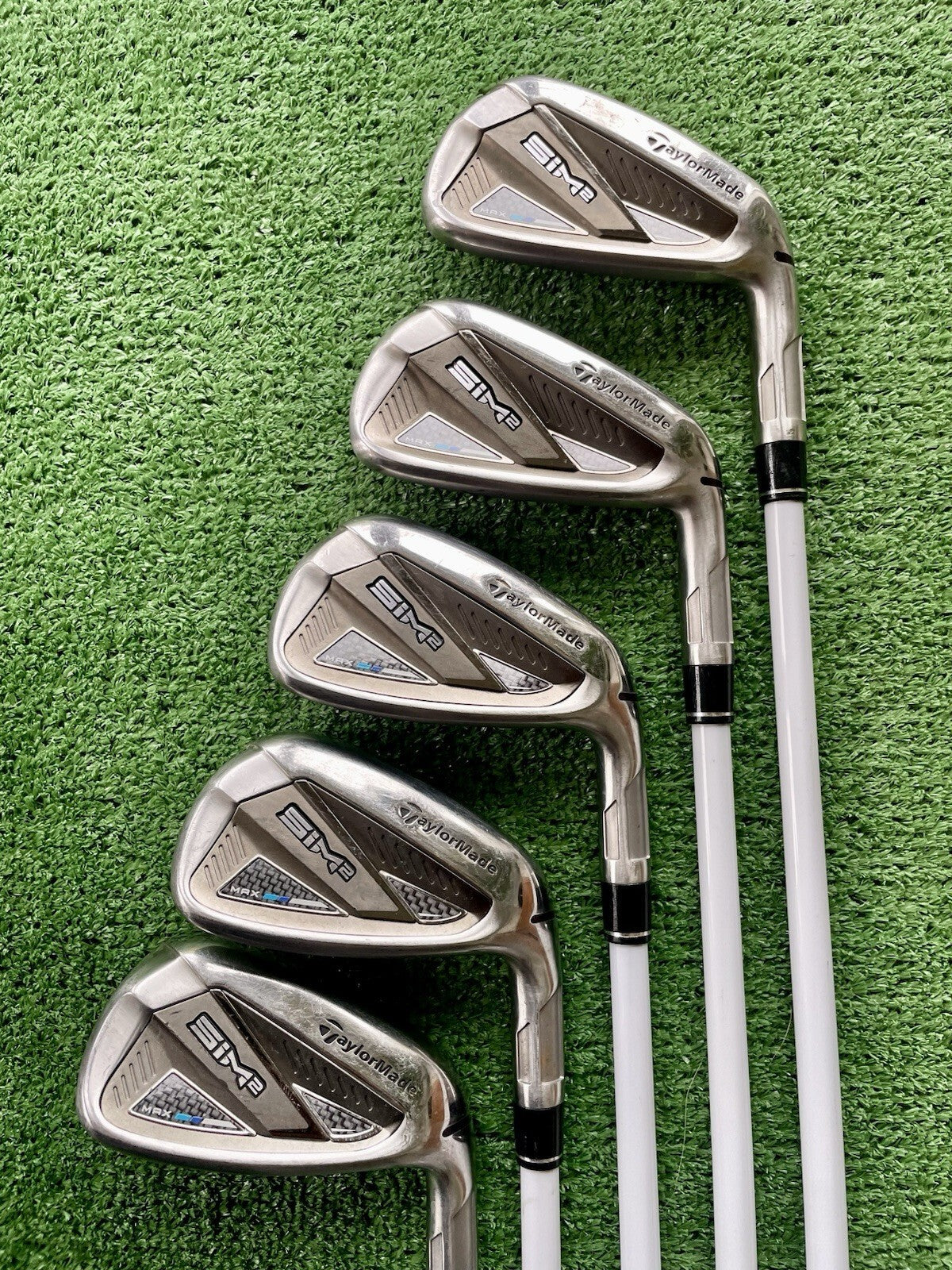 Taylormade Sim 2 Max Irons 6-PW Ladies Flex Right Handed Womens Golf Clubs