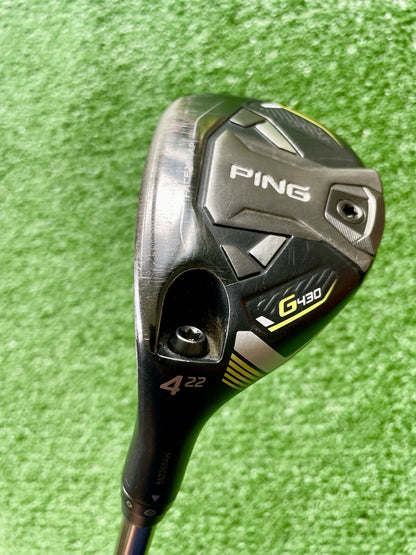 Ping G430 Hybrid 4 Rescue Stiff Flex Left Handed Mens Golf Club