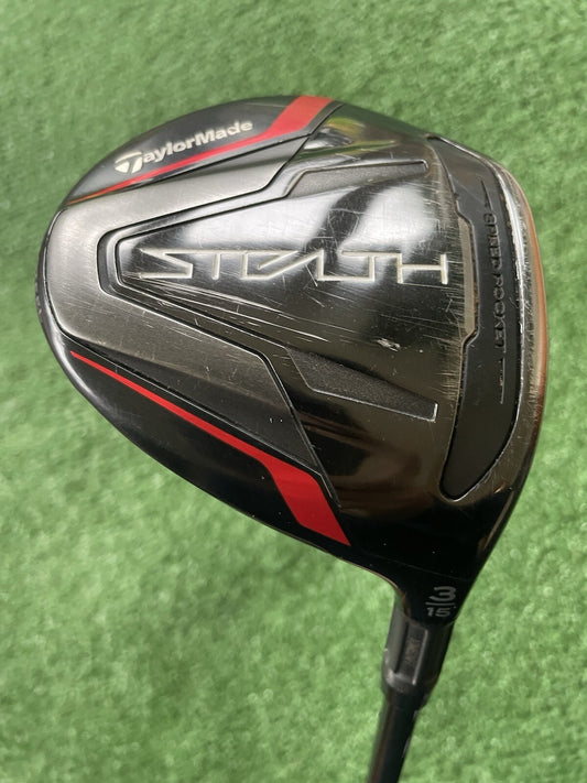 Taylormade Stealth Fairway 3 Wood Regular Flex Right Handed Mens Golf Club