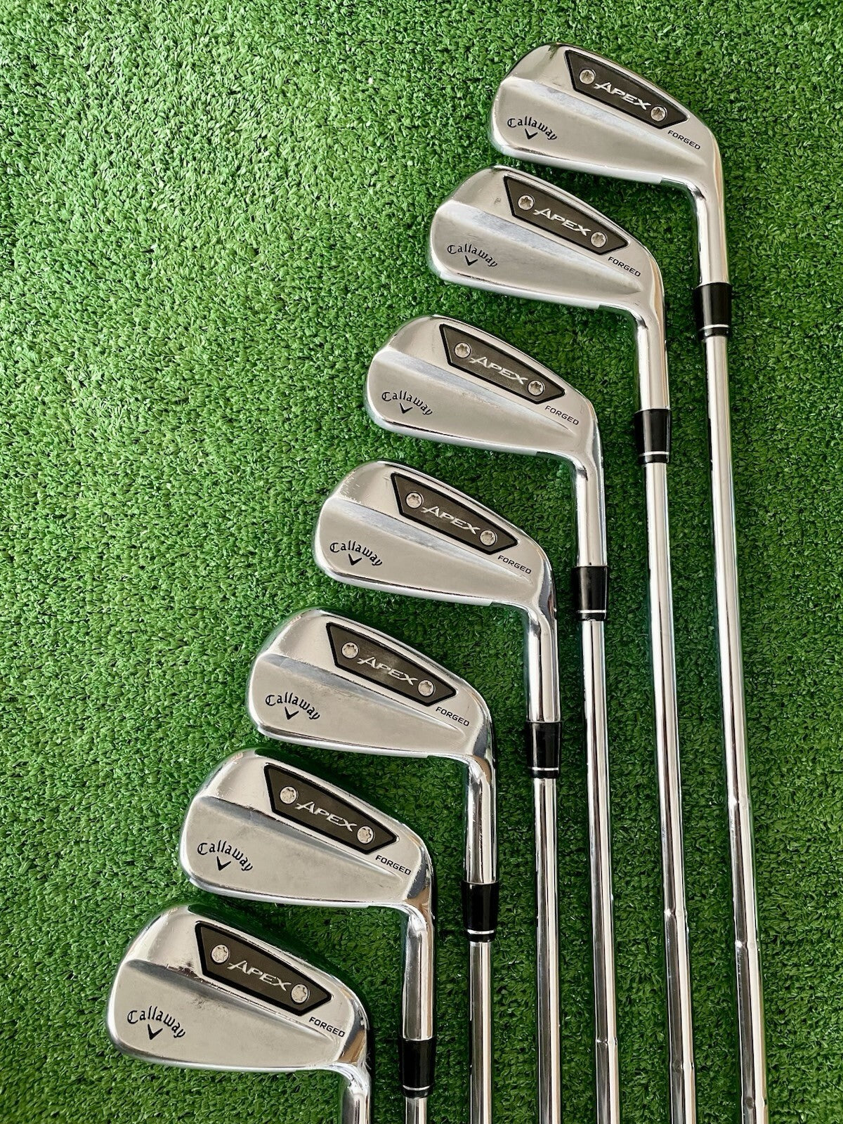 Callaway Ai150 Forged Irons 4-PW Stiff Flex Steel Right Handed Mens Golf Clubs