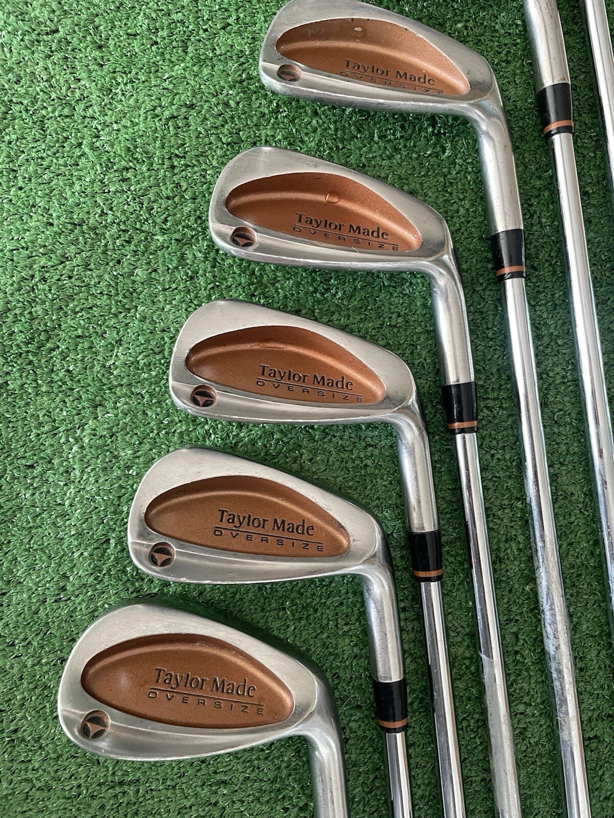 Taylormade Burner OS Irons 4-SW Stiff Flex Right Handed Mens Golf Clubs