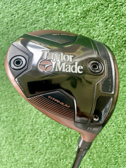 Taylormade BRNR Mini Driver 11.5 Degree Stiff Flex Right Handed Mens Golf Club
