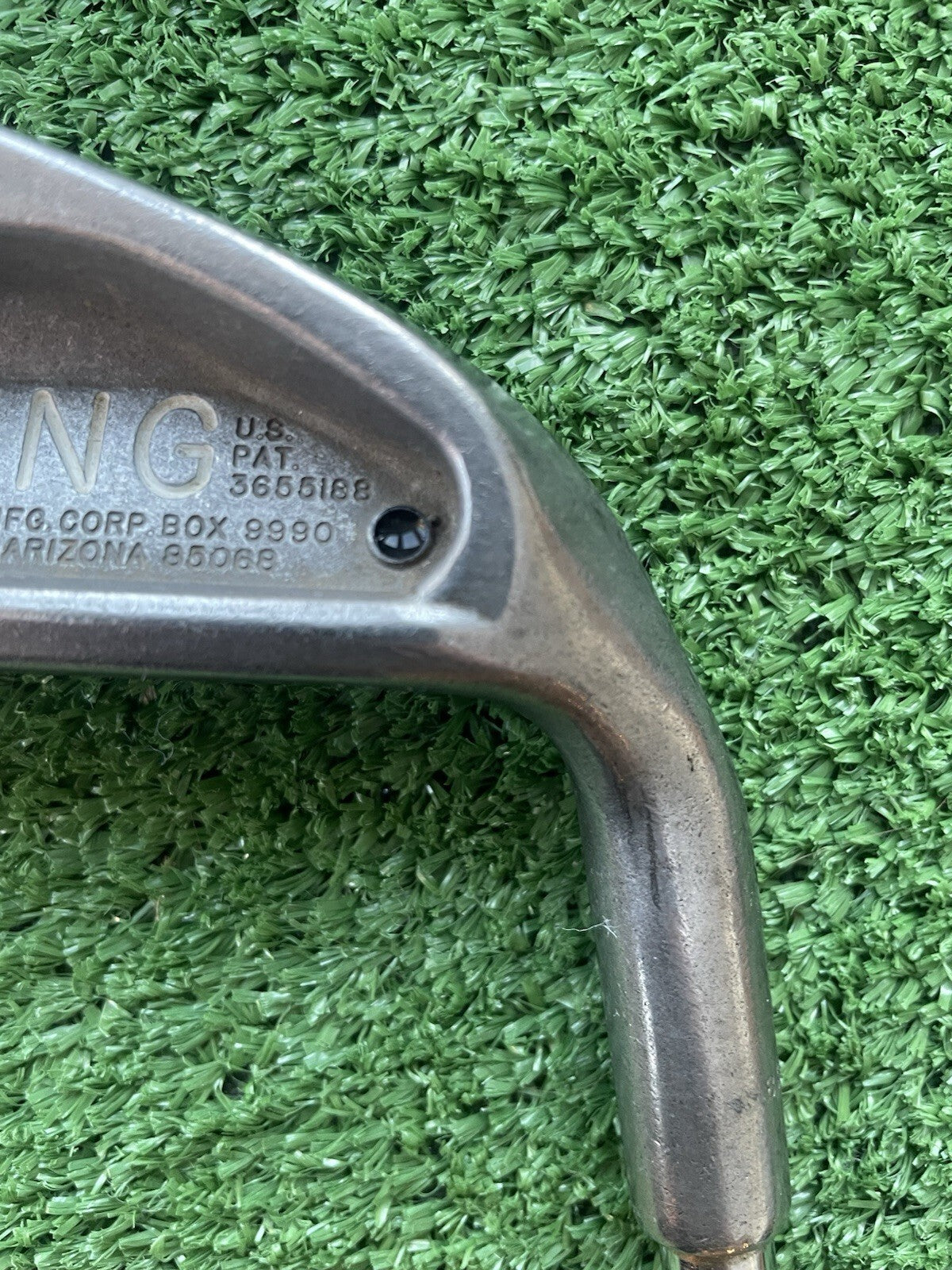 Vintage Ping Karsten 3 Irons 4-PW ZZ Lite Shafts Rare Missing 8 Iron