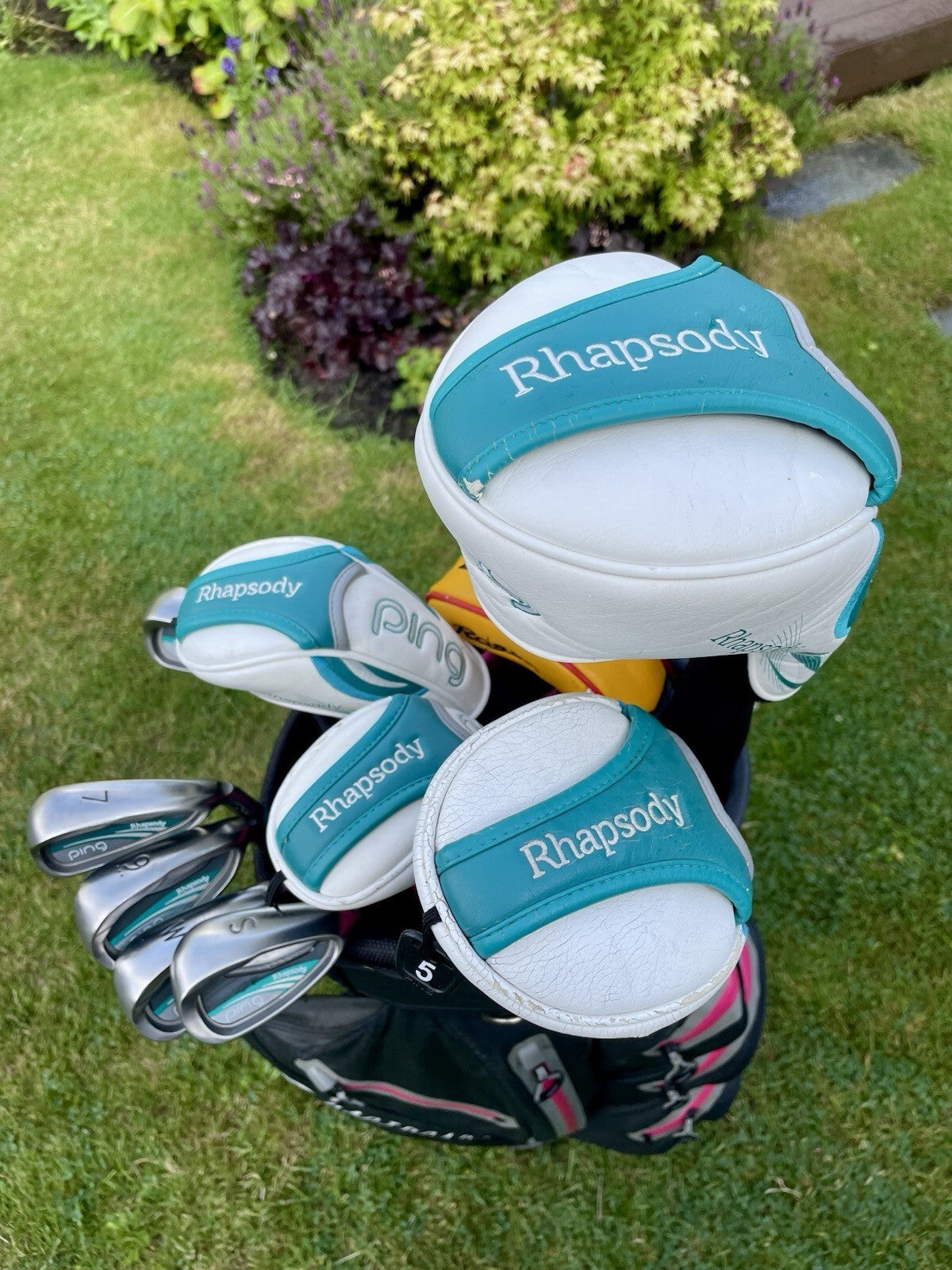 Ping Rhapsody Full Golf Set & Bag Ultralite Flex Right Hand Ladies Golf Clubs