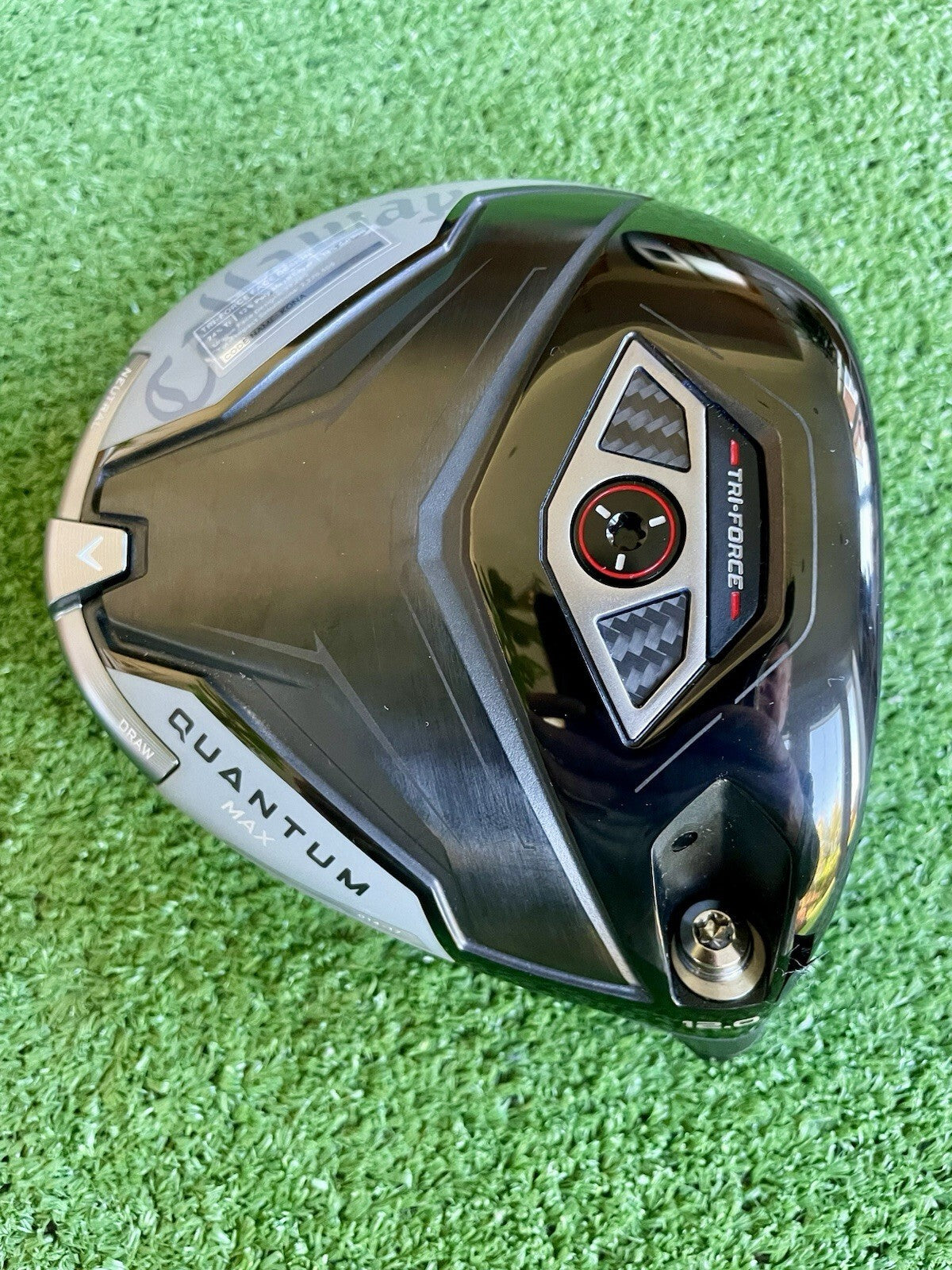 Callaway Quantum Max Driver 12 Deg HEAD & COVER ONLY Right Hand Mens Golf Club