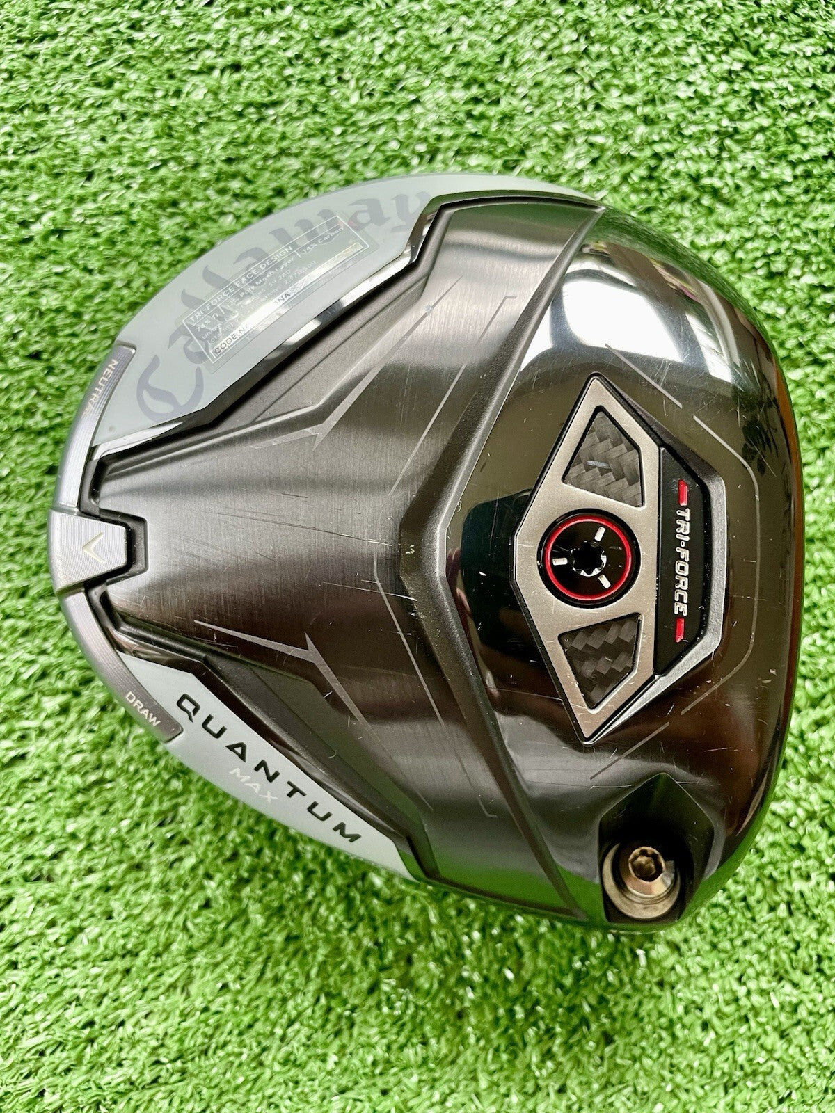 Callaway Quantum Max Driver 10.5 Degree HEAD & COVER ONLY RH Mens Golf Club