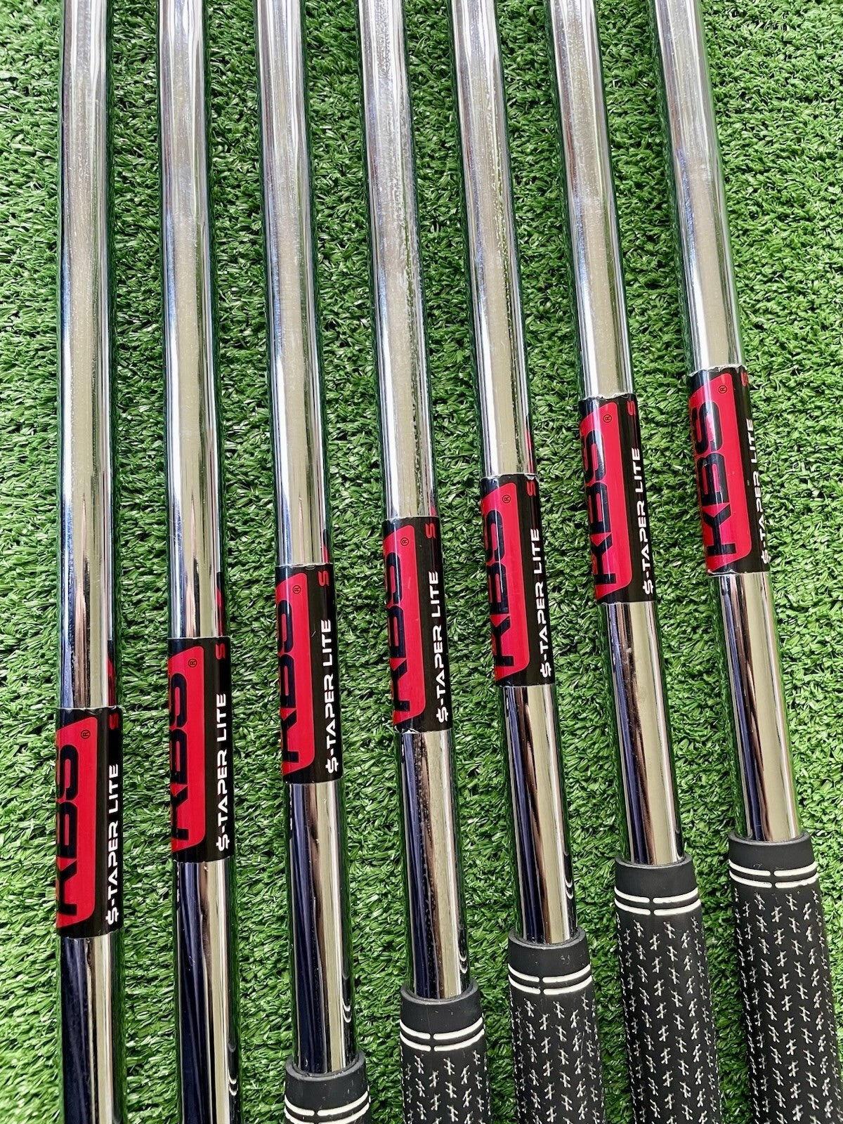Cobra King Forged Tec Irons 4-PW Stiff Flex Right Handed Mens Golf Clubs