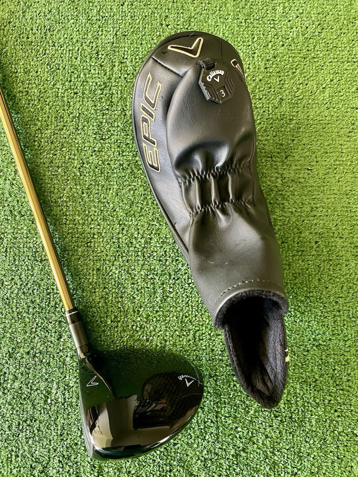 Callaway Epic Max Star Fairway 3 Wood Regular Flex Left Handed Mens Golf Club